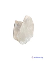 Bergkristal Cluster - Ruwe Edelsteen - 300 gram - Incl. katoenen geschenktasje