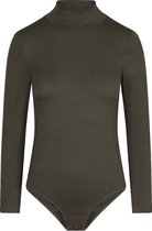 LingaDore DAILY Body lange mouw - 1400BD-1 - Olive - XL