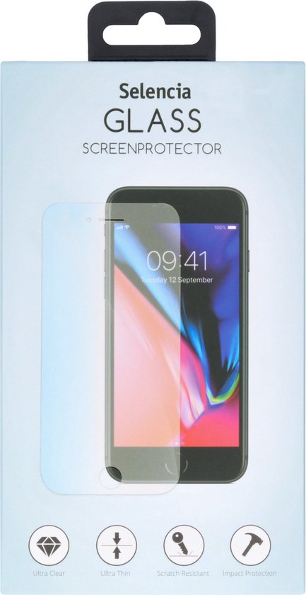 Selencia Screenprotector Geschikt voor Motorola Moto E20 Tempered Glass - Selencia Gehard Glas Screenprotector