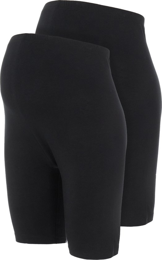 MAMA.LICIOUS MLSANNI JRS BIKERSHORTS 2-P A. E. NOOS Dames Broek - Maat L