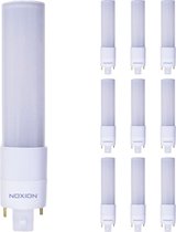 Voordeelpak 10x Noxion Lucent LED PL-C EM 9.5W 840 | Koel Wit - 2-Pin - Vervangt 26W.