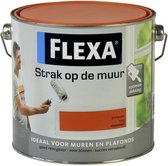 Flexa Strak op de muur Muurverf - Mat - 2,5 liter - Pompoen