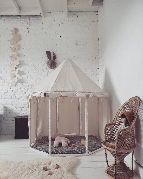 Kid's Concept Tente Pavillon - Blanc Cassé - Tipi Kid's Concept