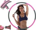 Fitness Hoela Hoop | Sport Hoepel - Hula Hoop - Yoga ring| Perfect om af te vallen, je heupen shapen en Anti Cellulite! | Aanpasbaar gewicht | 8 delen click-design | Voor volwassenen en kinderen|