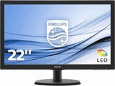 Philips Monitor 223V5LSB2/10 - 21,5” - LCD - FHD - LED - Zwart