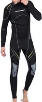 Wetsuit - Neopreen Surfpak 3mm - Thermo Zwempak - Swimsuit - Zwart - Maat L (173-178cm)