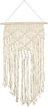 Luxe Macramé Wandkleed | Diverse Varianten | Luna | 45cm x 80cm | Wandhanger | Hoogwaardige kwaliteit | Macramé | Wandtapijten | Woondecoratie | Wandkleed | Bohemien | Scandinavisch | Minimal