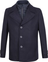 Suitable - Coat Turijn Donkerblauw - Maat 58 - Slim-fit