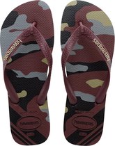 Havaianas Top Camu Heren Slippers - Grape Wine - Maat 43/44