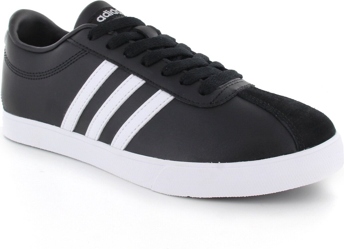 adidas - Courtset W - Dames Sneaker - 38 2/3 - Zwart | bol