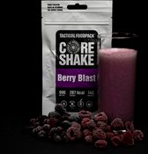 Tactical Foodpack Core Shake Berry Blast - 60g - vitamine en proteïne shake - 287kcal - buitensportvoeding - vriesdroogmaaltijd - survival eten - prepper - minimaal 3 jaar houdbaar