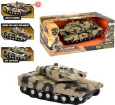 Toi Toys - Militaire Tank Met Licht En Geluid 24 Cm!