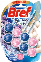 Bref Toiletblokje Perfume Change Lavendel & Katoen 2 x 50g
