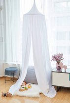 FURNIBELLA - Bedhemel Matelassé 230cm wit