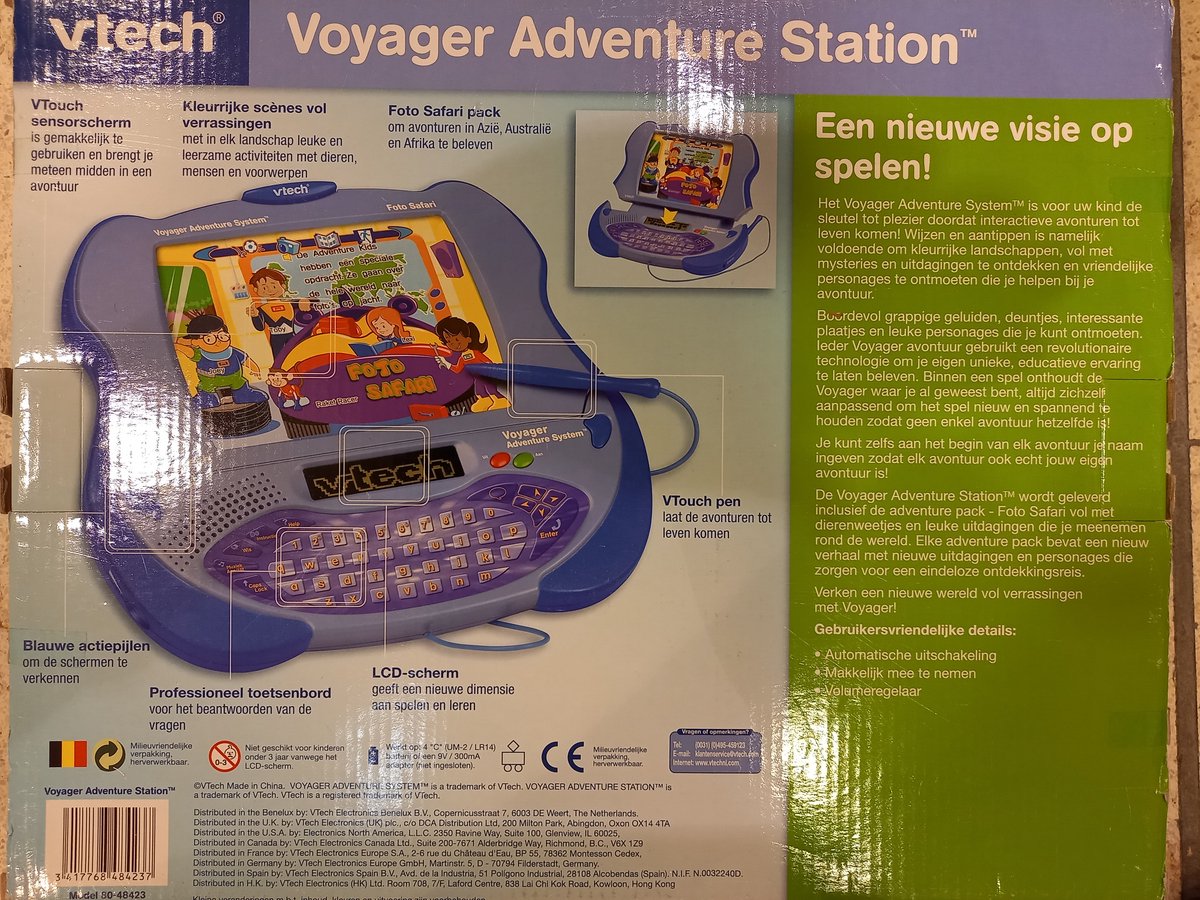 V-Tech voyager adventure station - leercomputer 4-7 jaar