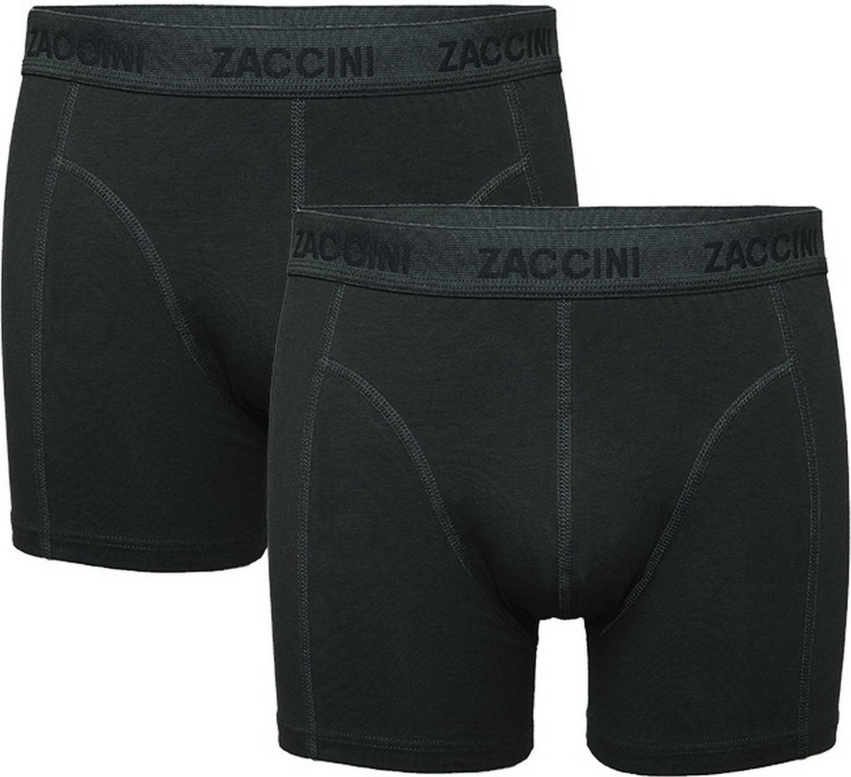 Zaccini - 2-Pack Boxershorts - Dark Green