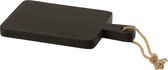 Snijplank | hout | zwart | 35x18x (h)2 cm