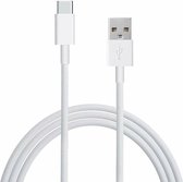 USB type C kabel  1 meter wit Fast Charge (2A)