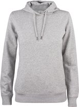 Clique Premium OC Hoody Ladies grijsmelange s