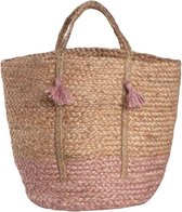 Nattiot Elili Panier Bag - Jute - Tas - Strandtas - Boodschappentas - Duurzaam