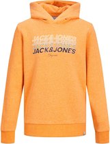 Jack & Jones sweater jongens - oranje - JORbrady - maat 140