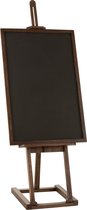 Krijtbord | hout | bruin | 60.5x68x (h)151 cm