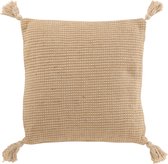 Kussen | textiel | beige | 64x64x (h)13.5 cm