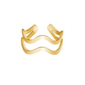 CURVY ring | goud