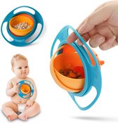 PEACE Babyvoeding kom - Baby kom - Baby bowl - Baby servies – Blauw