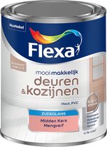 Flexa Mooi Makkelijk Verf - Deuren en Kozijnen - Mengkleur - Midden Kers - 750 ml