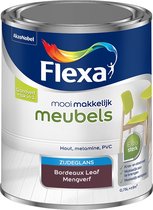 Flexa Mooi Makkelijk Verf - Meubels - Mengkleur - Bordeaux Leaf - 750 ml
