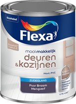 Flexa Mooi Makkelijk Verf - Deuren en Kozijnen - Mengkleur - Puur Braam - 750 ml