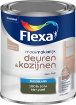 Flexa Mooi Makkelijk Verf - Deuren en Kozijnen - Mengkleur - 100% Salie - 750 ml