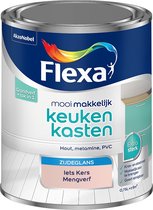 Flexa Mooi Makkelijk Verf - Keukenkasten - Mengkleur - Iets Kers - 750 ml