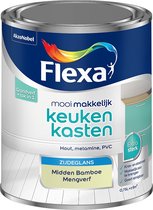 Flexa Mooi Makkelijk Verf - Keukenkasten - Mengkleur - Midden Bamboe - 750 ml