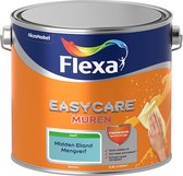 Flexa Easycare Muurverf - Mat - Mengkleur - Midden Eiland - 2,5 liter