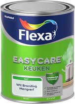 Flexa Easycare Muurverf - Keuken - Mat - Mengkleur - Wit Branding - 1 liter