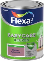 Flexa Easycare Muurverf - Keuken - Mat - Mengkleur - Midden Aubergine - 1 liter