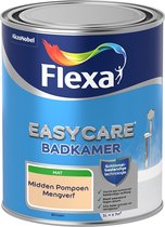 Flexa Easycare Muurverf - Badkamer - Mat - Mengkleur - Midden Pompoen - 1 liter