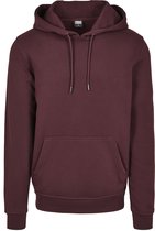 Heren - Mannen - Modern - Nieuw - Casual - Streetwear - Hoodie - Basic Sweat Hoody redwine