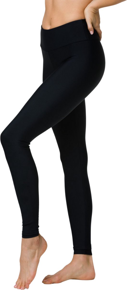 Naadloos Leggings-High-Waist Dames Hoge Taille - Blauw - Push Up Effect,  Slim Effect - | bol