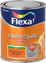 Flexa Easycare Muurverf - Mat - Mengkleur - Puur Pompoen - 1 liter