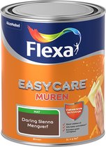 Flexa Easycare Muurverf - Mat - Mengkleur - Daring Sienna - 1 liter