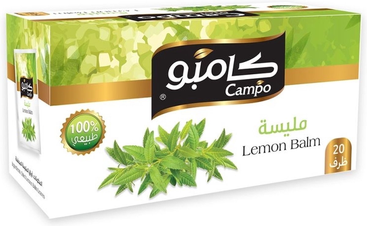 Campo Melisse Thee 100 x 2 Gram