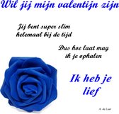 Valentijn tegel met spreuk | liefde | Valentijn | Spreuktegel |  Ophalen