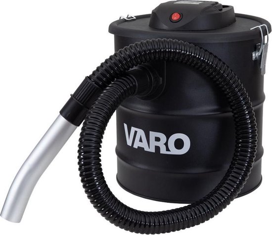 Definitief Gebruikelijk lont Varo 1200W 20 liter As stofzuiger- openhaard- bbq - zuigt as tot 40 graden  | bol.com