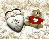 Sleutelhanger beertje en Snoepblikje | set van 2 | Valentijn Cadeau | Valentines Day Gift | Cadeau Voor Haar | Cadeau Voor Hem | Romantisch Cadeau | Valentijn