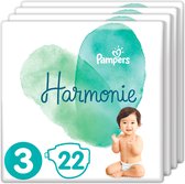 Pampers Harmonie / Pure Maat 3 (6-10 kg) - 4 x 22 luiers