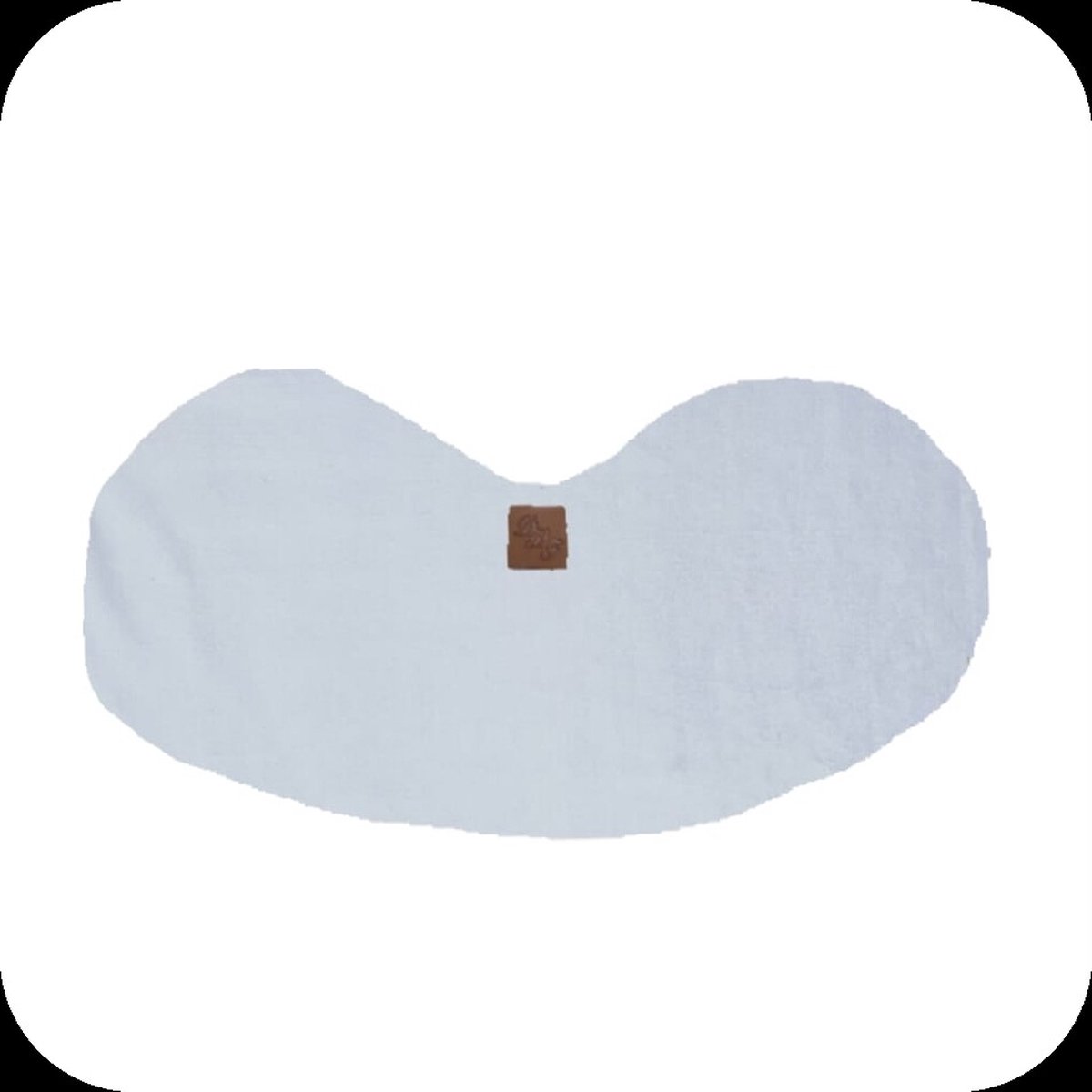 Goedkoopste Schouder spuugdoek velours wit