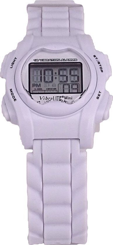 Medicijnhorloge- plashorloge -Vibralite Mini- 12 alarmen- Wit | bol.com